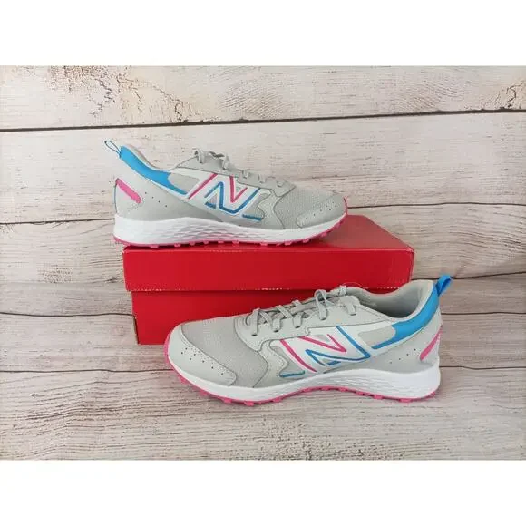 New Balance Kids Girls Sz 6.5 XW Fresh Foam 650 v1 Running Shoes - Picture 2 of 11